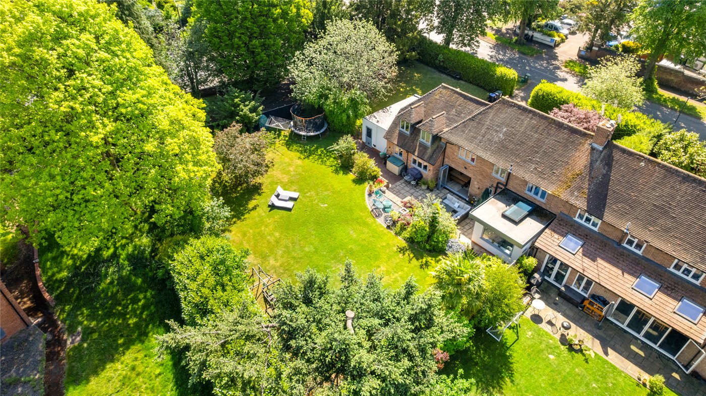 Garden Drone Angle